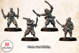 Pirate with two Weapons